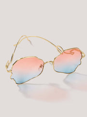Gradient Color Lens Sunglasses