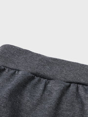 Men Striped Panel Drawstring Sweatpants