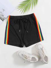 ROGYBV Striped Shorts