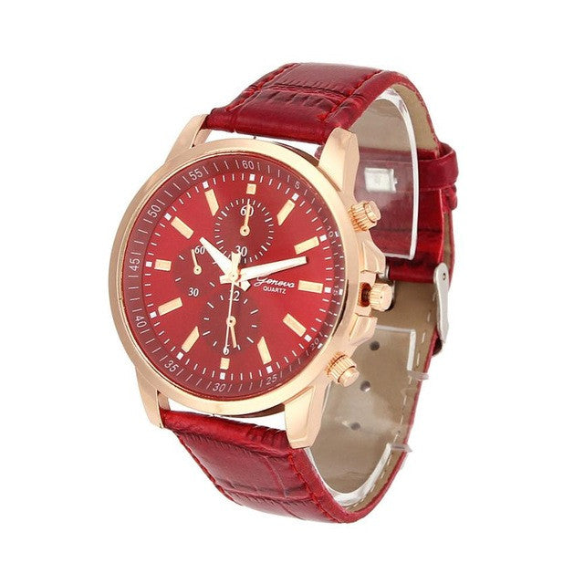 Geneva Quartz Wrist Watch